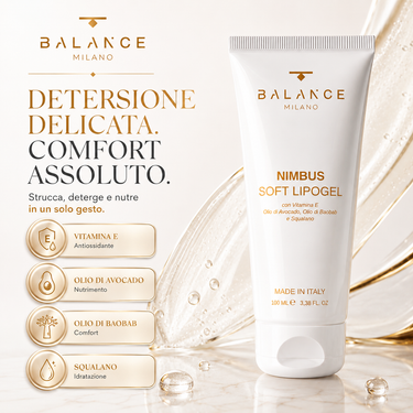 Lipogel Struccante Viso Gel-Latte – Nimbus Soft Lipogel