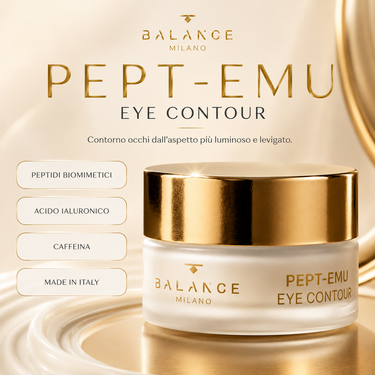 Contorno Occhi Anti Age con Acido Ialuronico e Burro di Karité – Pept-Emu Lift Eye