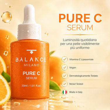 Pure C Serum | Siero Viso Vitamina C | Balance Milano