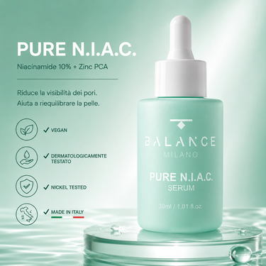 PURE N.I.A.C. SERUM - Siero Viso con Niacinamide