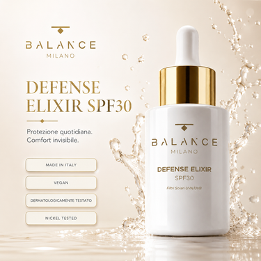 Crema Viso SPF30 con Vitamina E e Karité – Defense Elixir
