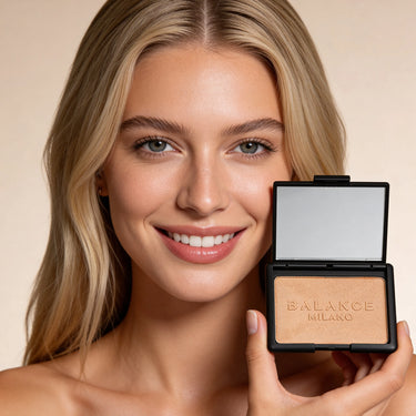 BRIGHT FINISH POWDER - Illuminante in Polvere Ultra-Fine con Vitamina E
